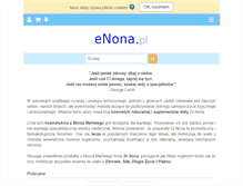 Tablet Screenshot of enona.pl